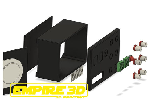 Darth Vader Kenobi Belt boxes 3D Model Empire3D