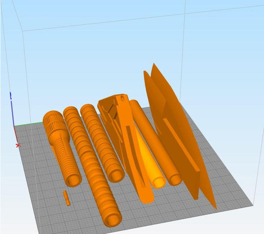 Halberd / Vibro Elite Praetorian Guard 3D Model Empire3D