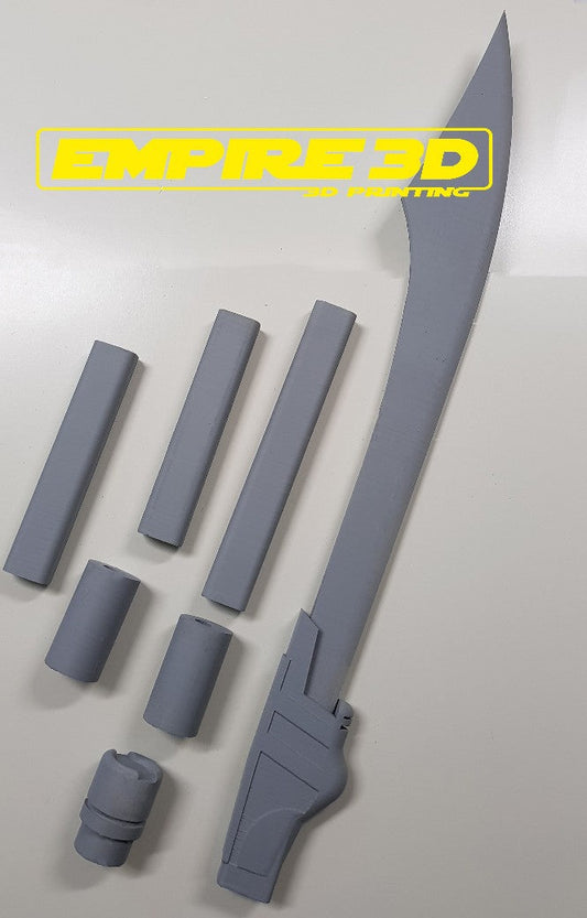 Praetorian Guard Electro Bisento 3D printed Prop Empire3D