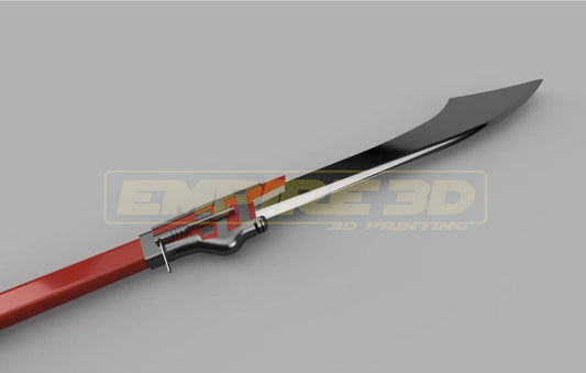 Praetorian Guard Electro Bisento 3D printed 3D model Empire3D