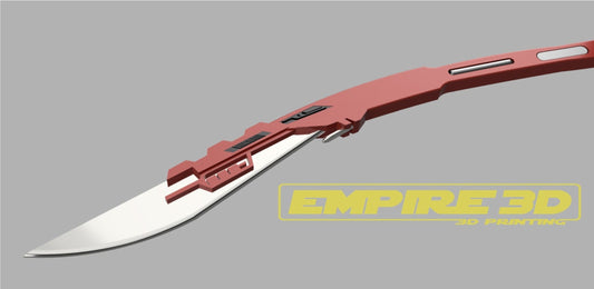 Star wars Praetorian Guard Twin Vibro Arbir Blades 3D Model Empire3D