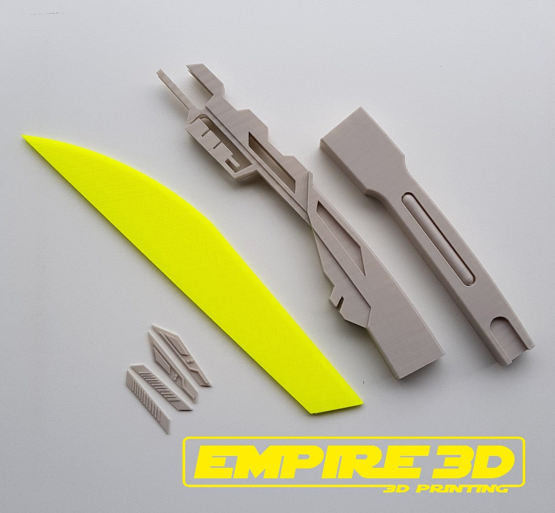 Star wars Praetorian Guard Twin Vibro Arbir Blades Prop Empire3D