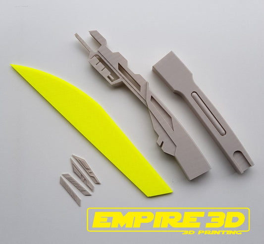 Star wars Praetorian Guard Twin Vibro Arbir Blades Prop Empire3D